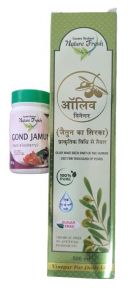 Combo Jamun Gond (60g) And Pure Olive (Jaitun) Vinegar (500ml) | Helps In Controlling Diabetes