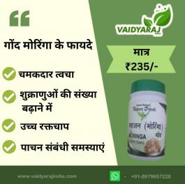 Pure Ayurveda Moringa Gond (Gum) Sounjana Sahjan (Moringa Olifera) Gond - Pure & Natural Plant based product