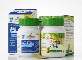 Ayurvedic Stomach Care Combo: Gas Relief Vati (60 Tabs) & Kabj Ki Goli (30 Tabs) - Ayurvedic Medicine for Acidity, Bloating, Constipation & Digestion